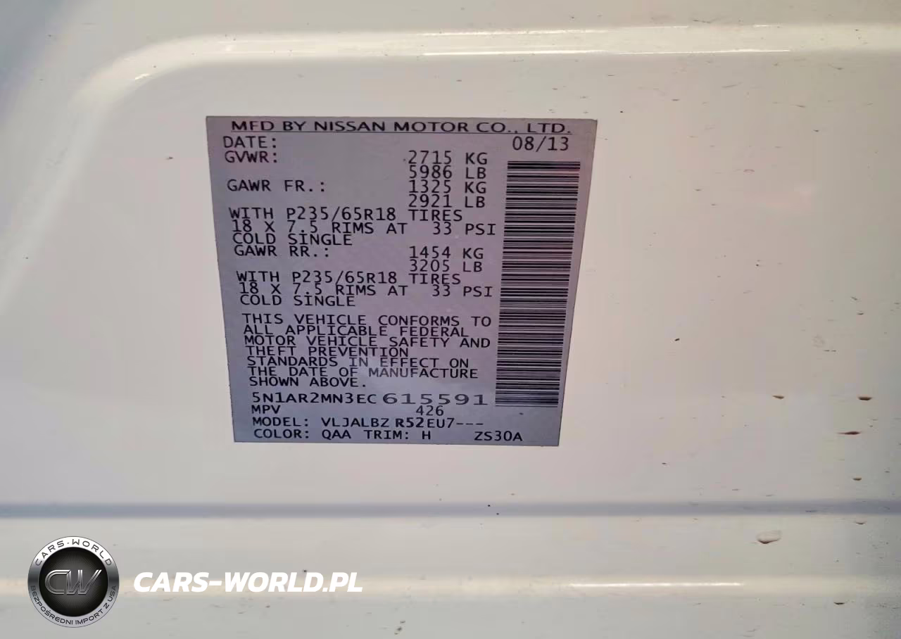 2014 Nissan Pathfinder S VIN:5N1AR2MN3EC615591 - 13