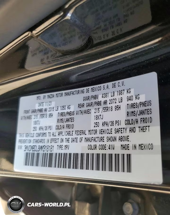 2021 Mazda Cx-30 Premium VIN:3MVDMBDL8MM318181 - 12