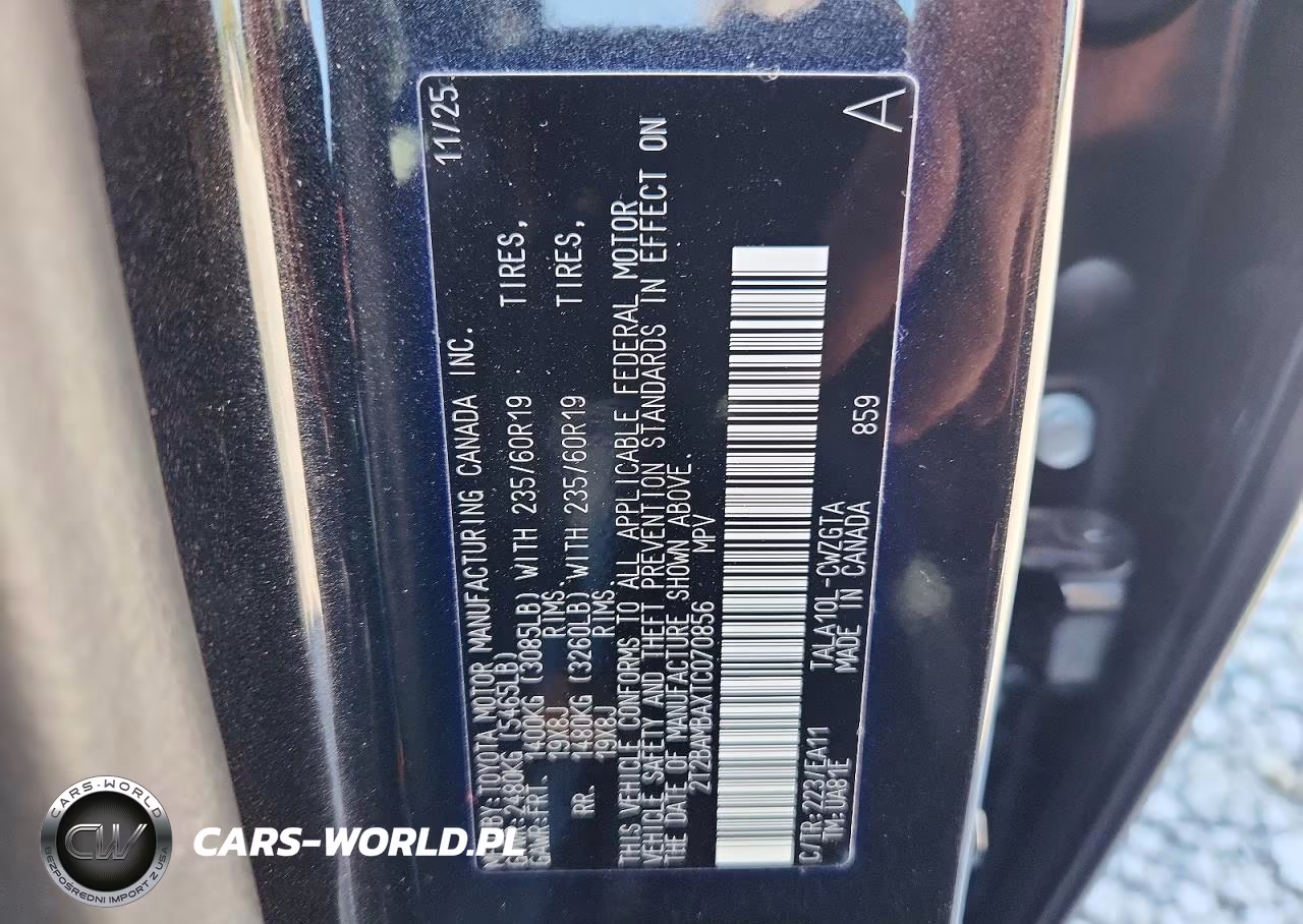 2026 Lexus Rx 350 Premium VIN:2T2BAMBAXTC070856 - 13