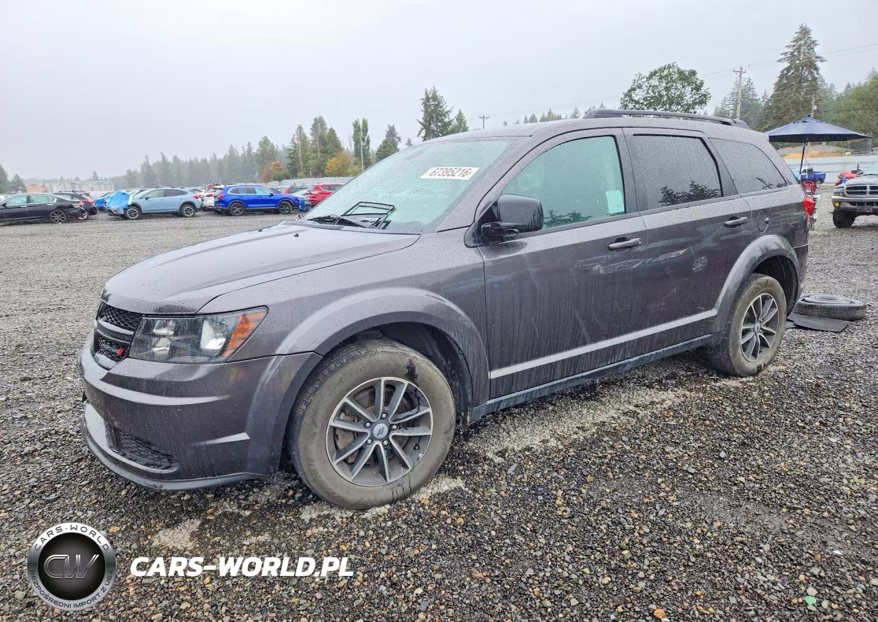 2018 Dodge Journey Se VIN:3C4PDDAG9JT491856 - 1