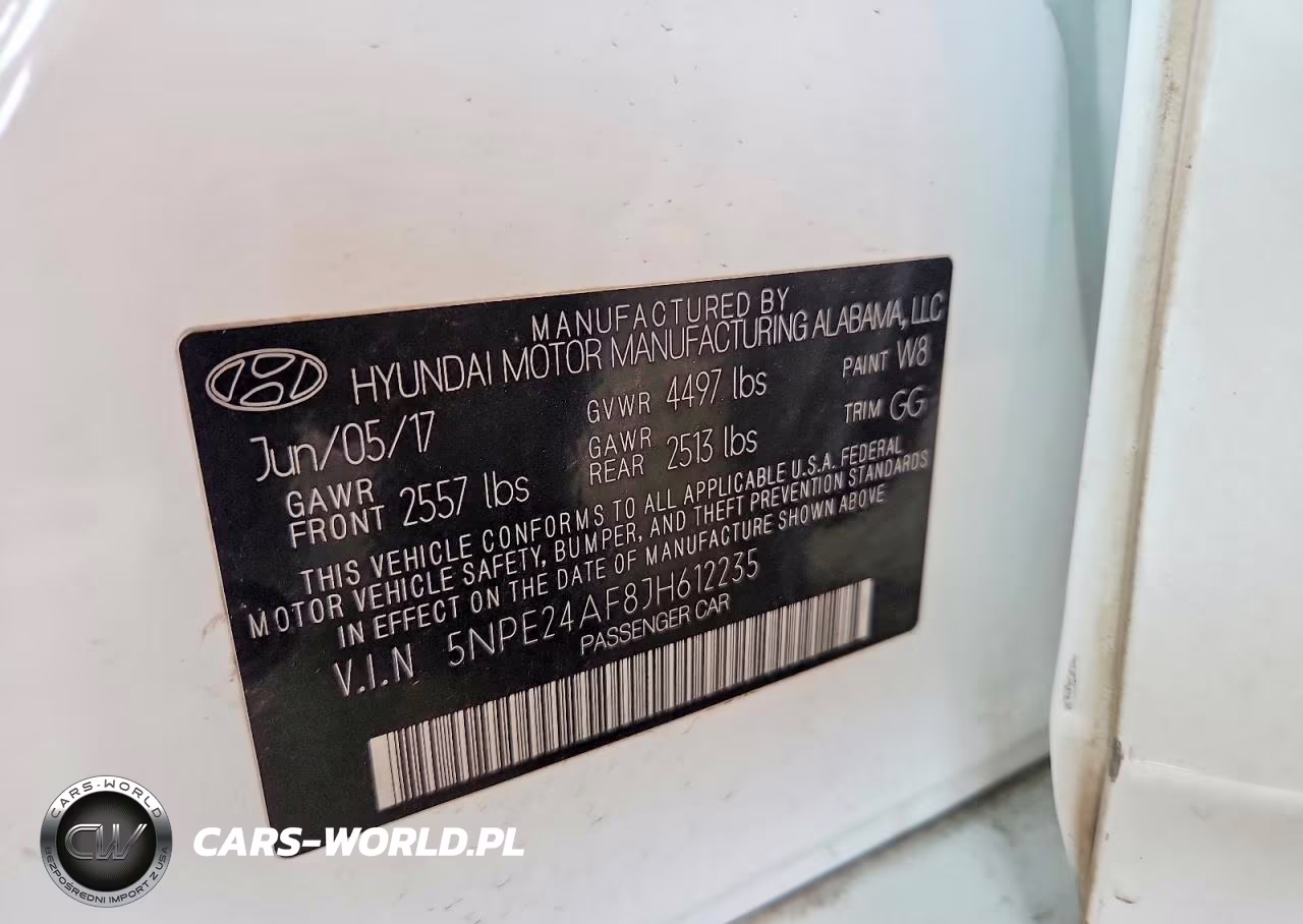 2018 Hyundai Sonata Se VIN:5NPE24AF8JH612235 - 12
