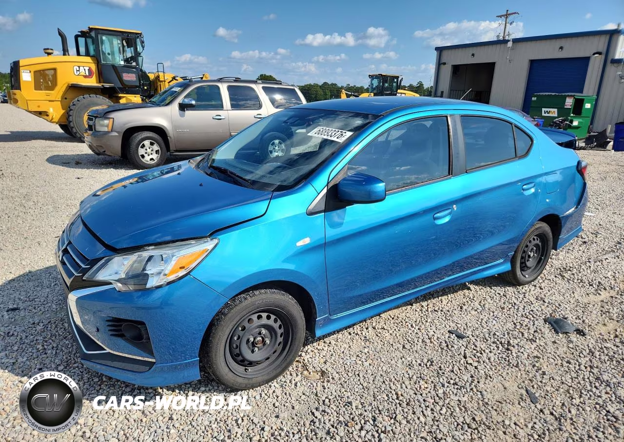 2022 Mitsubishi Mirage G4 Es VIN:ML32FUFJ1NHF08605 - 1