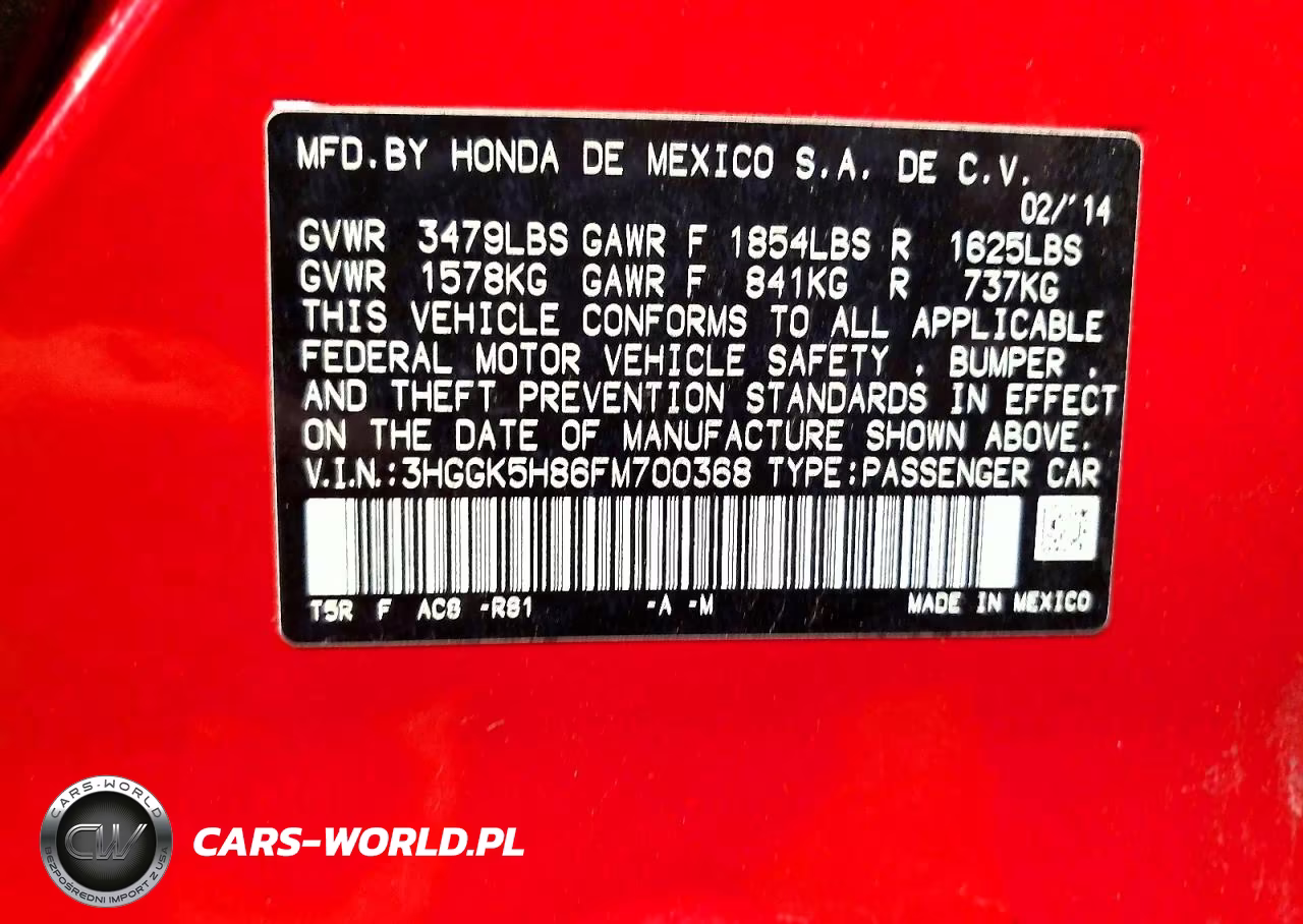 2015 Honda Fit Ex VIN:3HGGK5H86FM700368 - 12