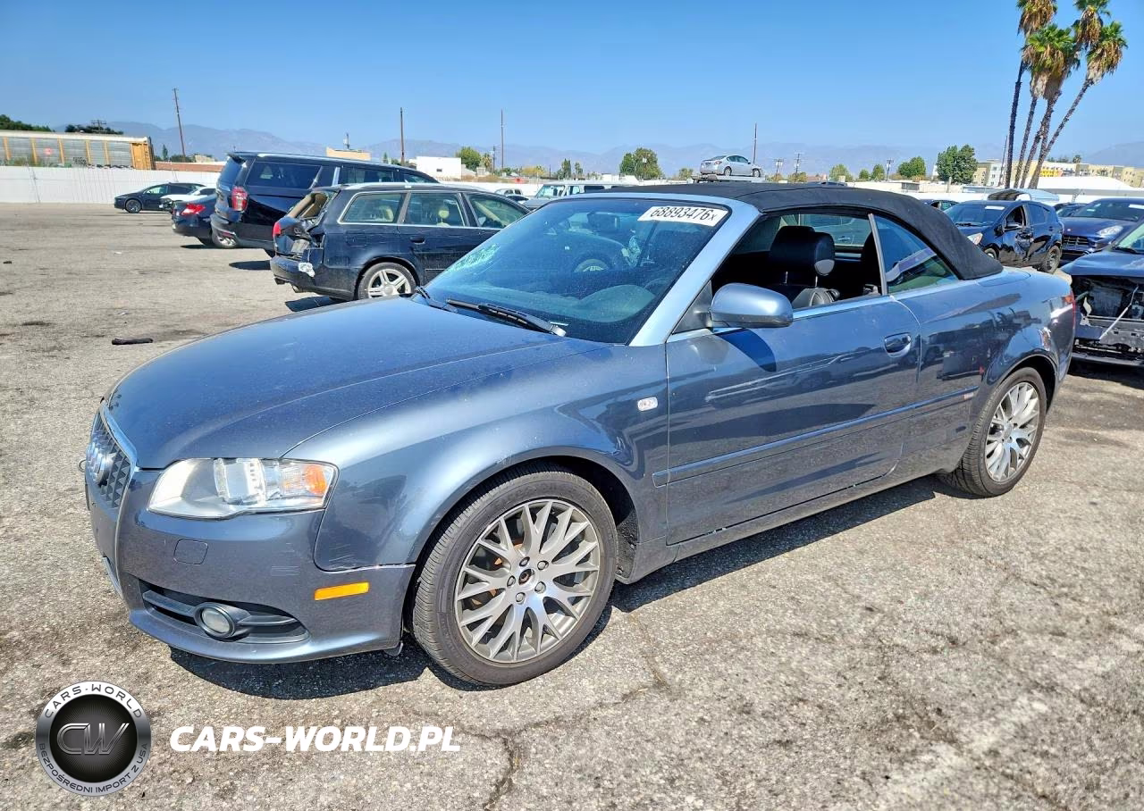 2009 Audi A4 2.0T Cabriolet