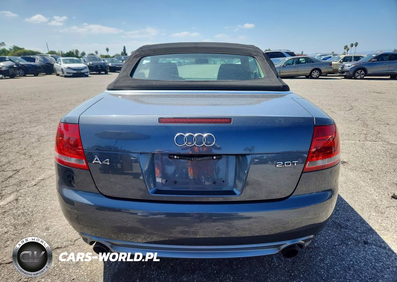 2009 Audi A4 2.0T Cabriolet VIN:WAUAF48H79K003836 - 6