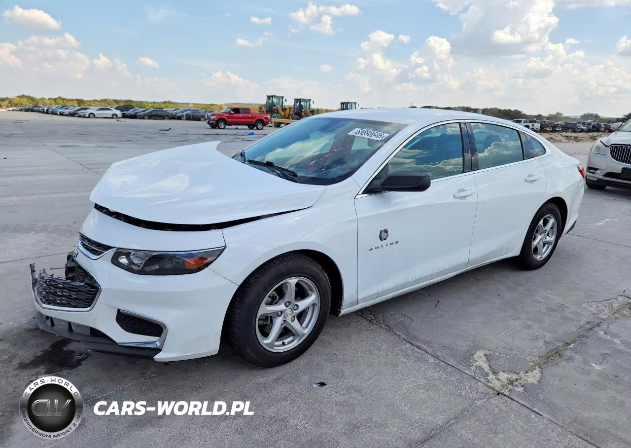 2018 Chevrolet Malibu Ls VIN:1G1ZB5ST8JF225831 - 1