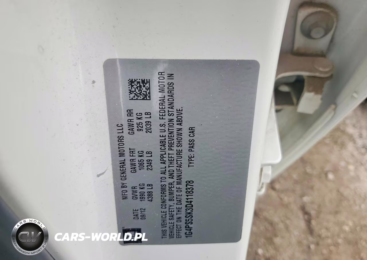 2013 Buick Verano VIN:1G4PS5SK3D4118378 - 12