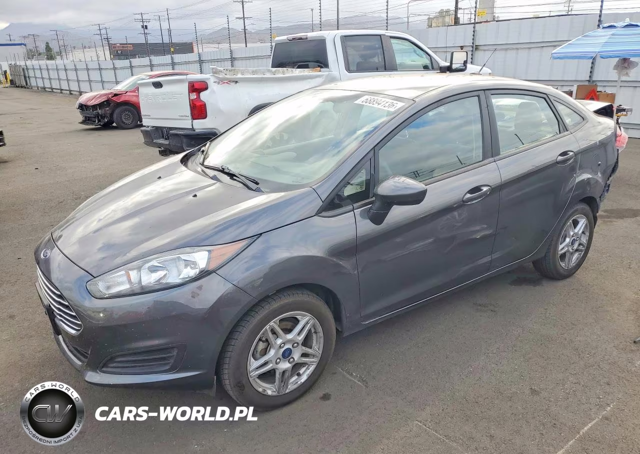 2018 Ford Fiesta Se VIN:3FADP4BJ8JM122345 - 1