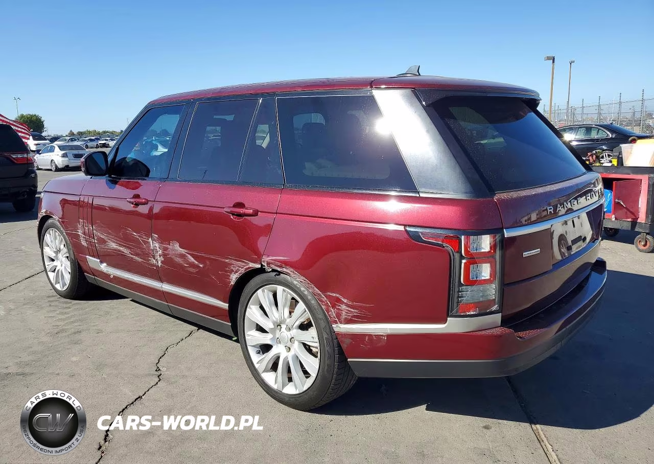 2015 Land Rover Range Rover Supercharged VIN:SALGS2TF3FA238506 - 2