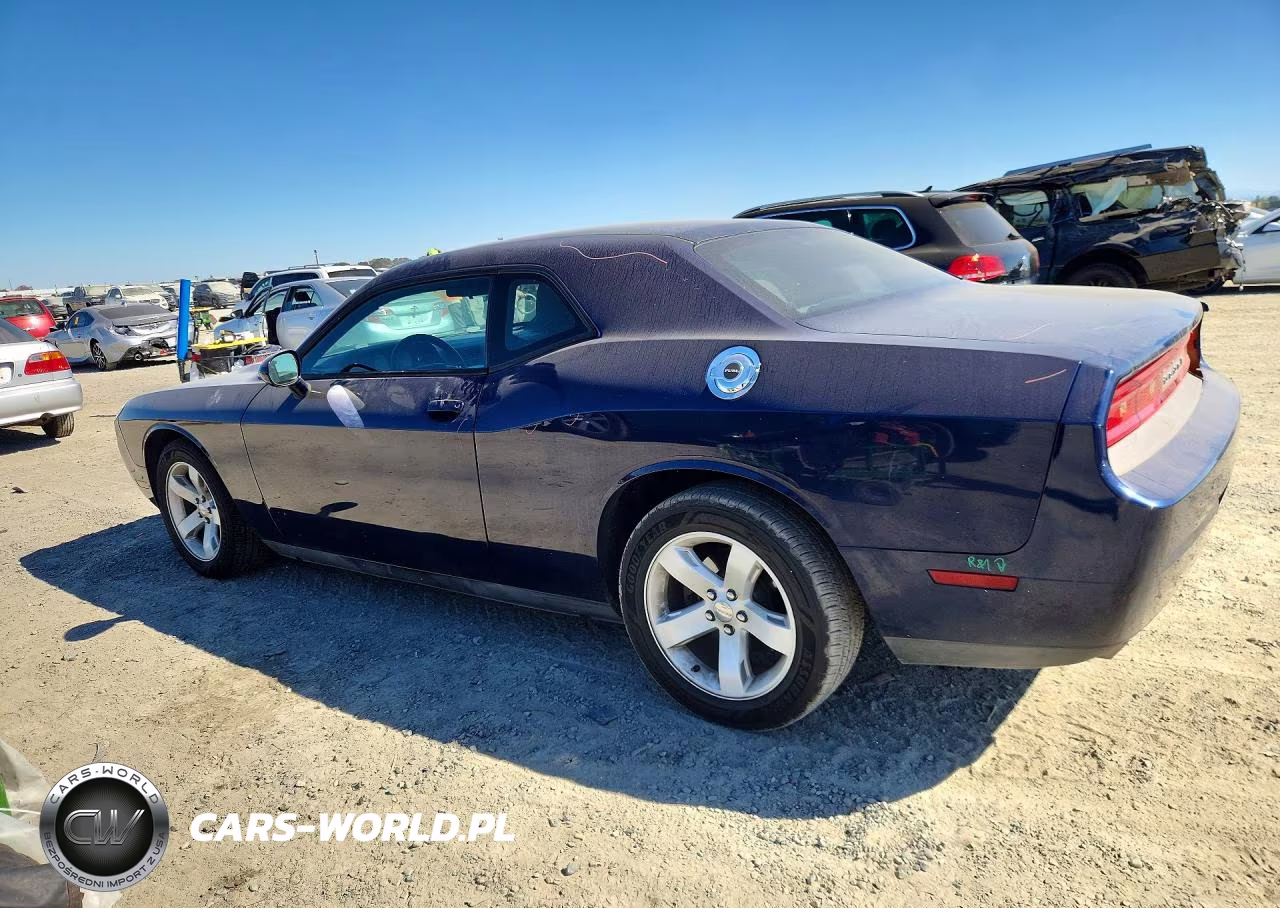 2013 Dodge Challenger Sxt VIN:2C3CDYAG6DH581618 - 2