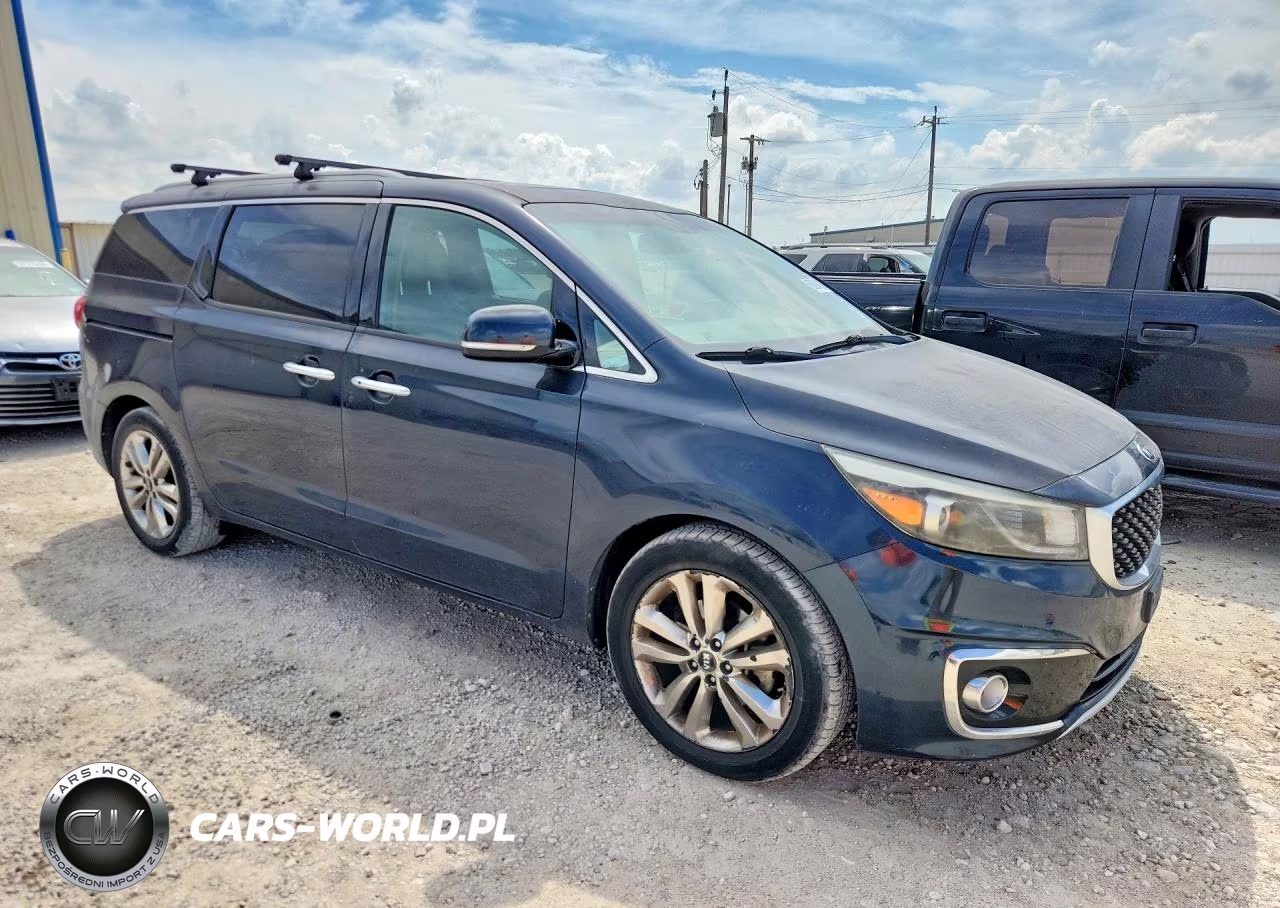 2015 Kia Sedona Sxl VIN:KNDME5C12F6045323 - 4