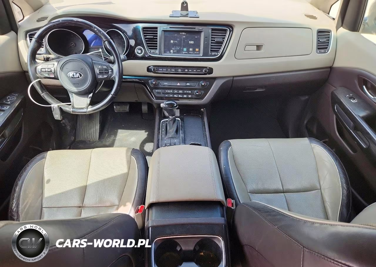 2015 Kia Sedona Sxl VIN:KNDME5C12F6045323 - 8