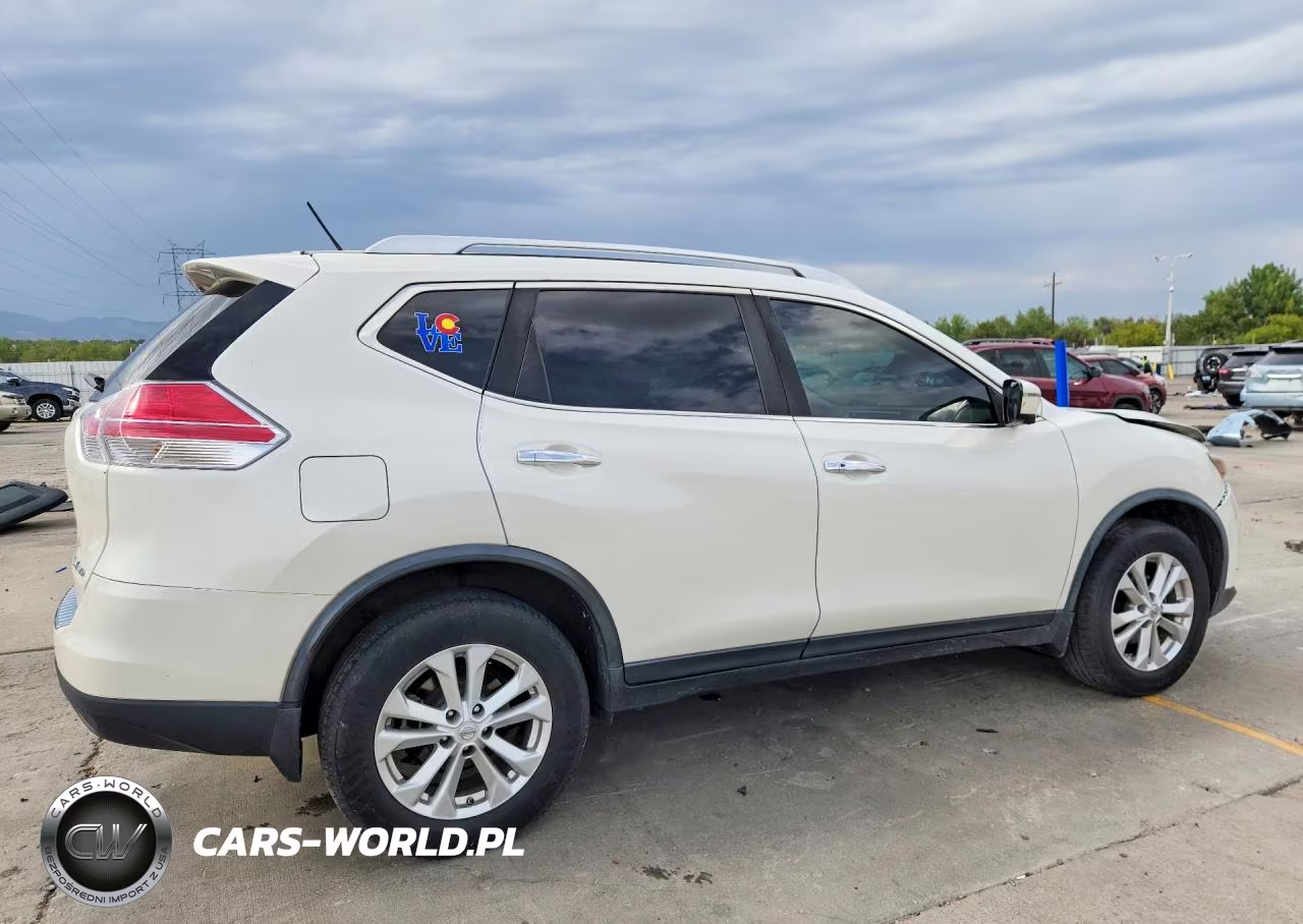 2016 Nissan Rogue Sv VIN:JN8AT2MV9GW147913 - 3