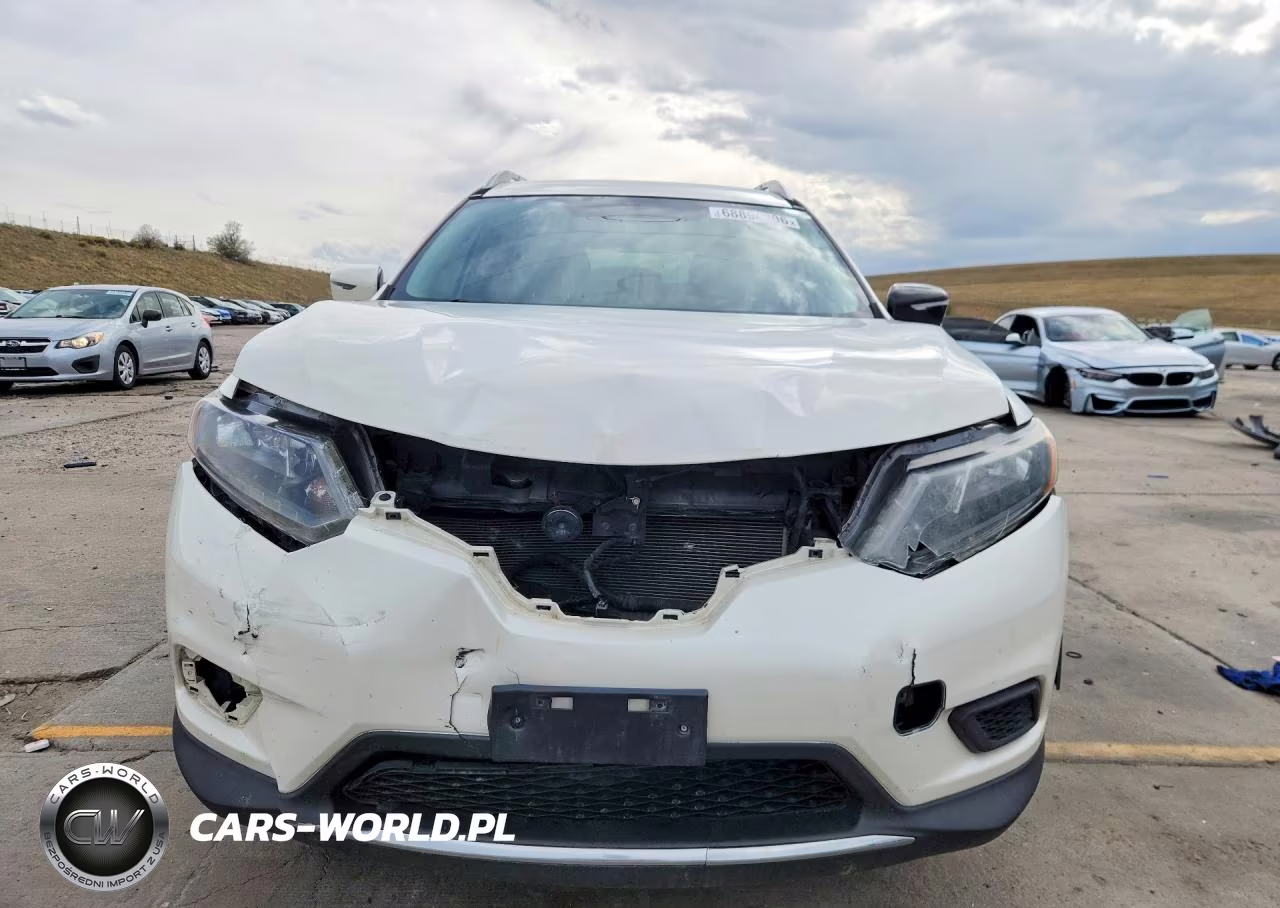 2016 Nissan Rogue Sv VIN:JN8AT2MV9GW147913 - 5