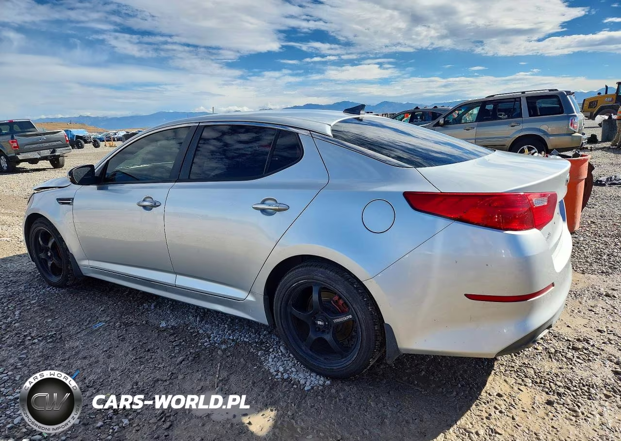 2014 Kia Optima Lx VIN:KNAGM4A72E5476411 - 2
