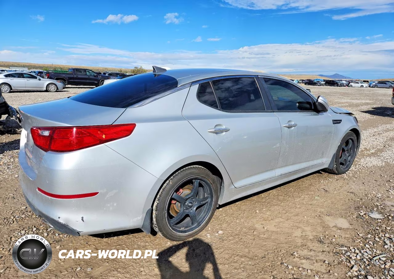 2014 Kia Optima Lx VIN:KNAGM4A72E5476411 - 3