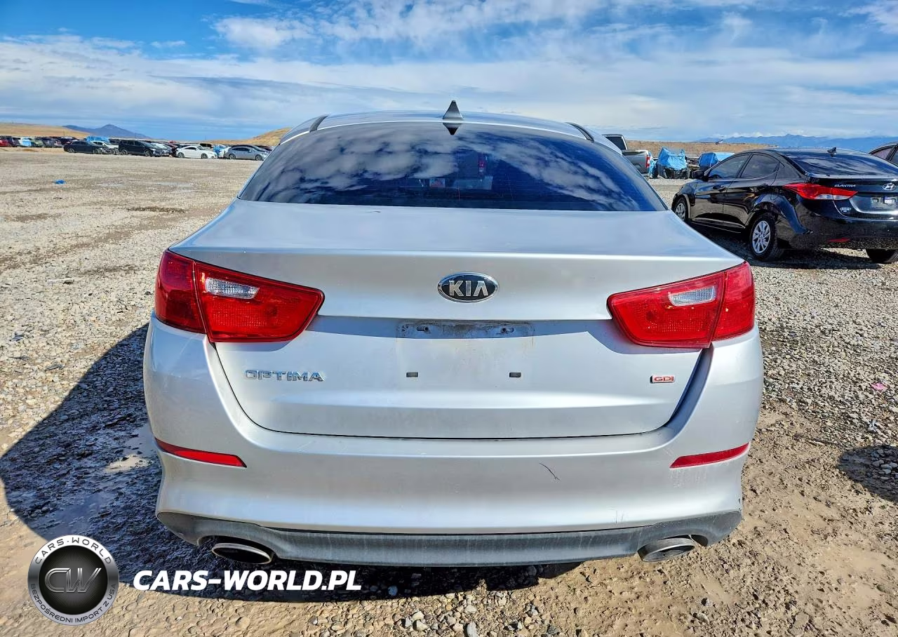 2014 Kia Optima Lx VIN:KNAGM4A72E5476411 - 6