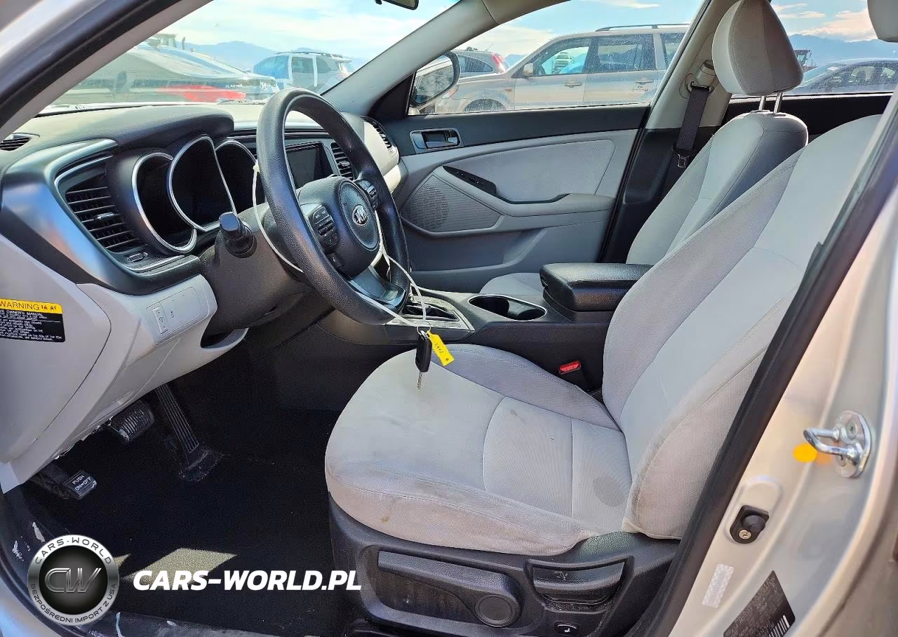 2014 Kia Optima Lx VIN:KNAGM4A72E5476411 - 7