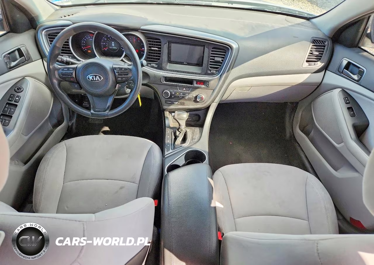 2014 Kia Optima Lx VIN:KNAGM4A72E5476411 - 8