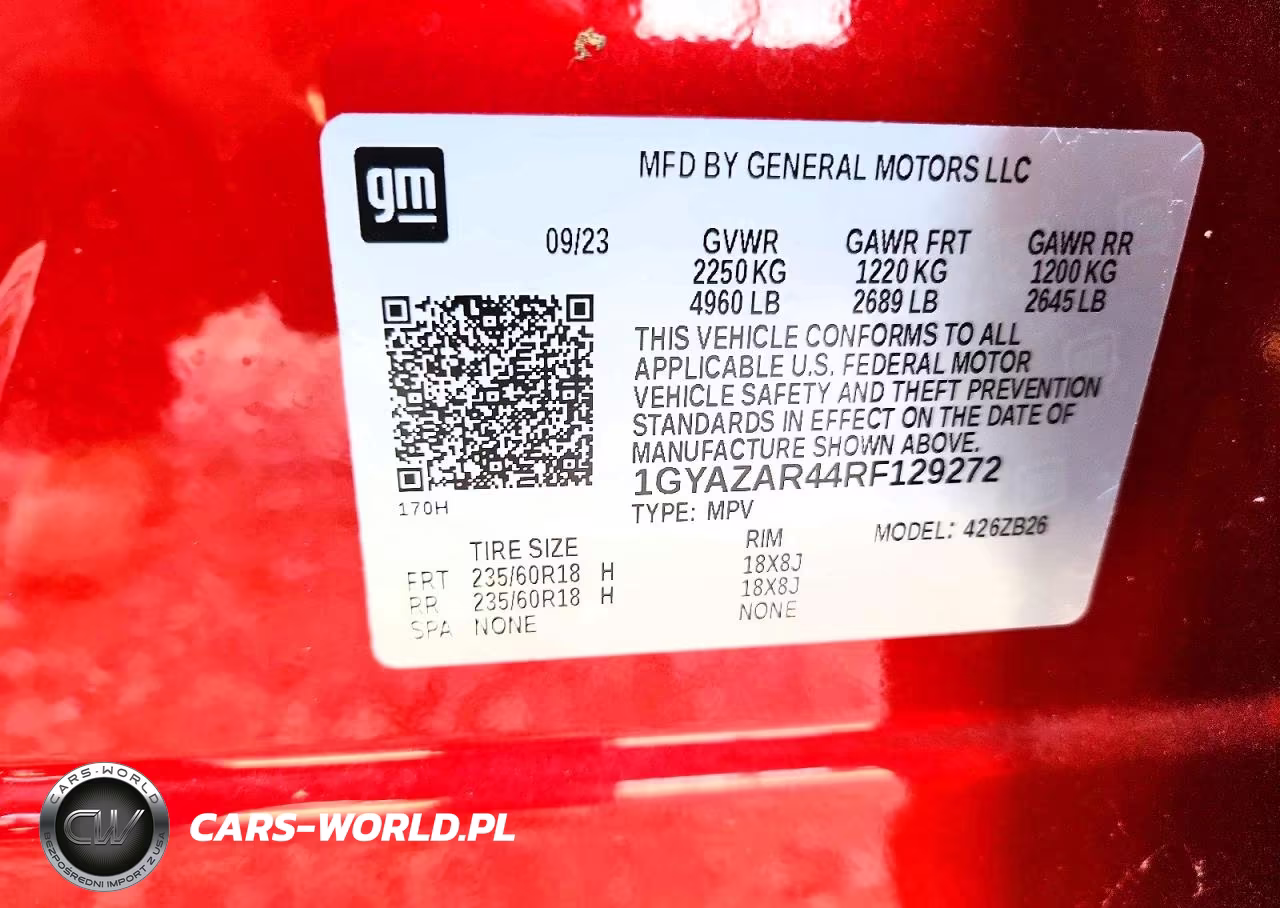 2024 Cadillac Xt4 Luxury VIN:1GYAZAR44RF129272 - 13