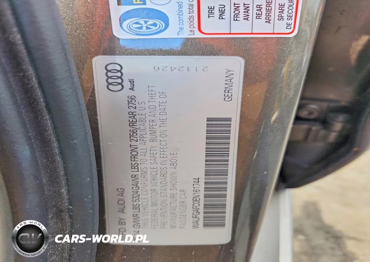 2014 Audi A6 Premium Plus VIN:WAUFGAFC0EN161744 - 12