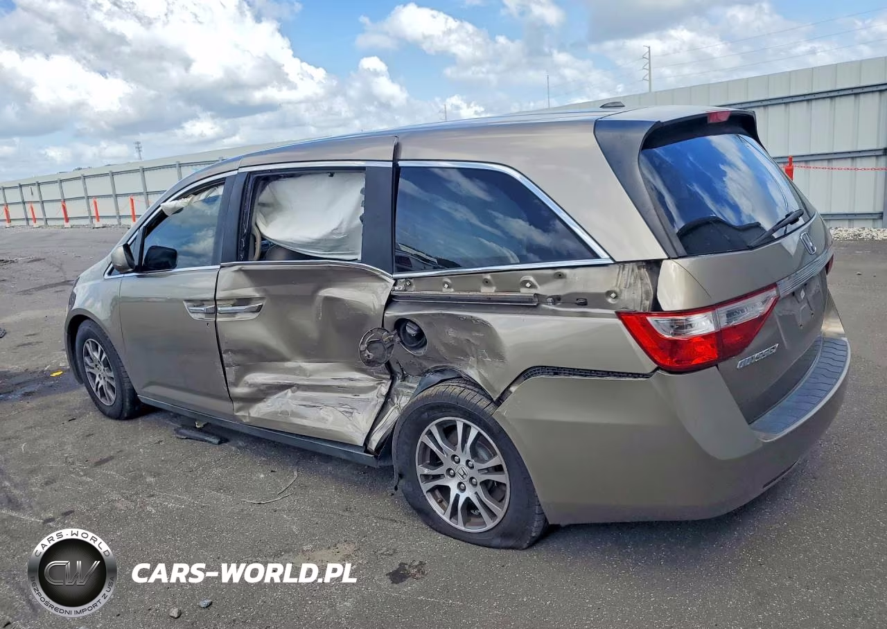2011 Honda Odyssey Exl VIN:5FNRL5H69BB035967 - 2