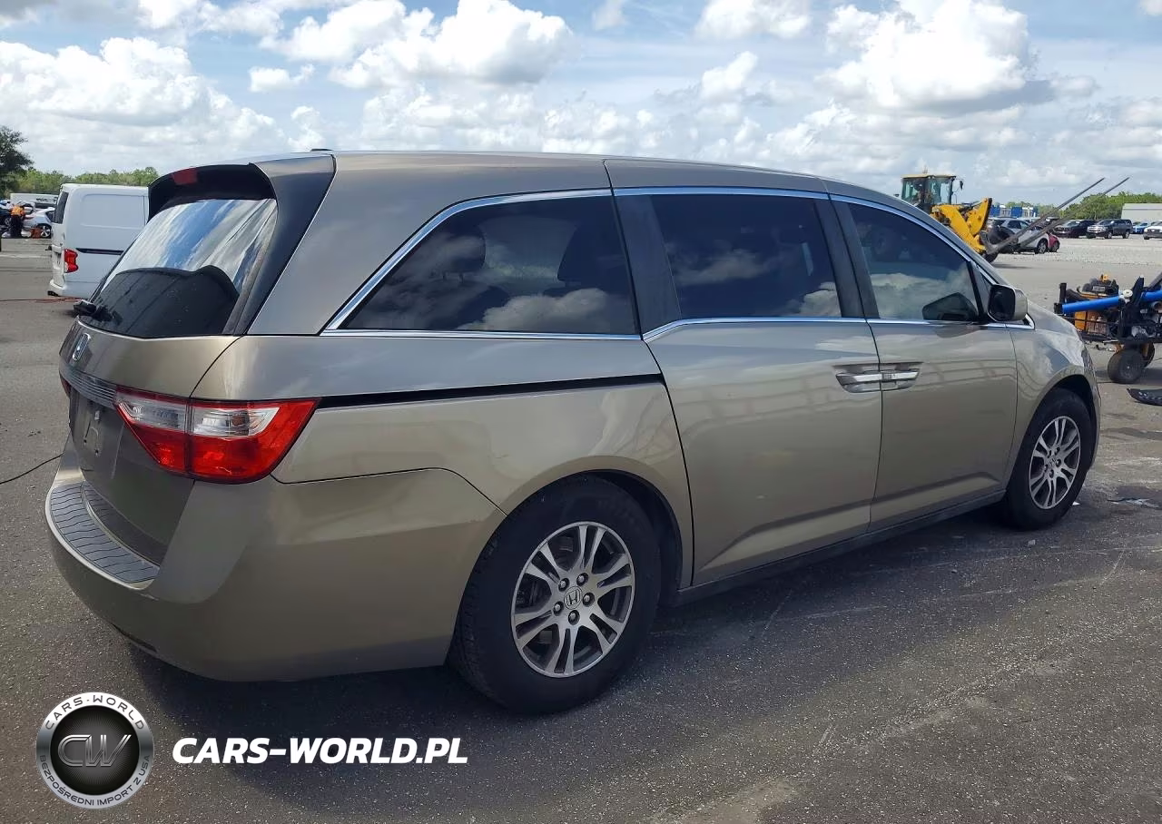 2011 Honda Odyssey Exl VIN:5FNRL5H69BB035967 - 3