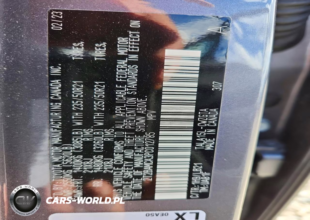 2023 Lexus Rx 350 Premium+ VIN:2T2BAMCA3PC012785 - 12