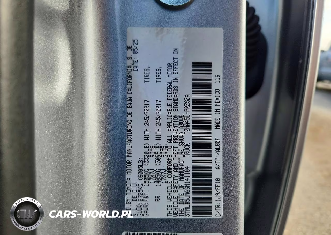2025 Toyota Tacoma Sr5 VIN:3TMLB5JN6SM141184 - 13
