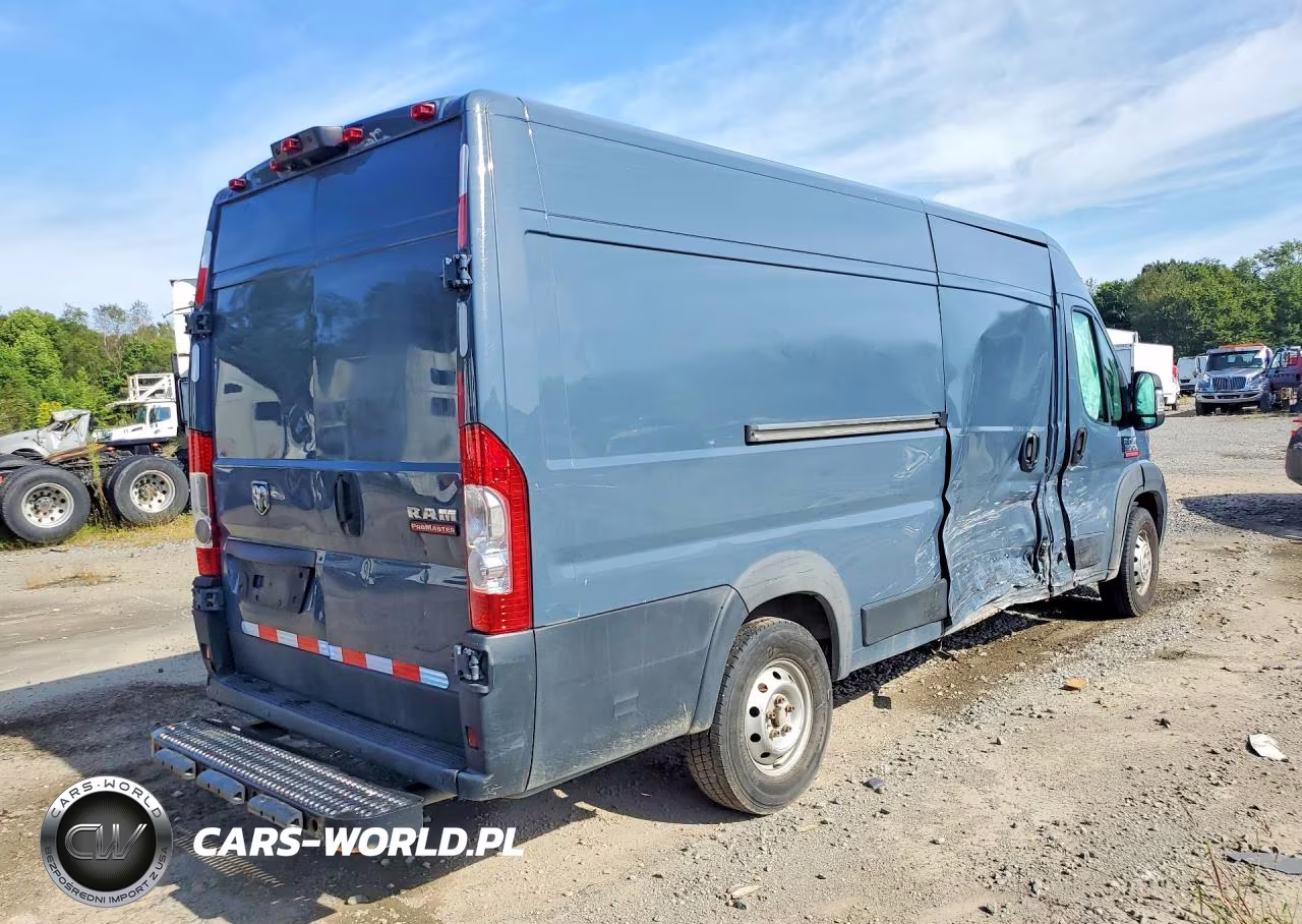 2019 Ram Promaster 3500 Delivery Van VIN:3C6URVJGXKE551554 - 3