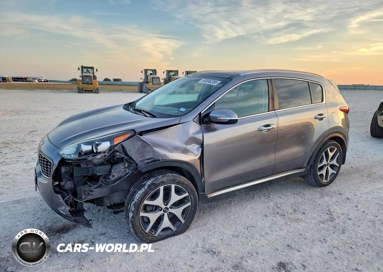 2017 Kia Sportage Sx VIN:KNDPRCA64H7240373 - 1