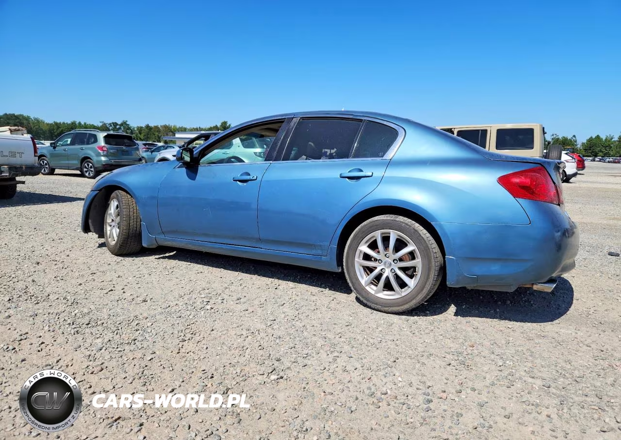 2007 Infiniti G35 Base VIN:JNKBV61E27M707528 - 2