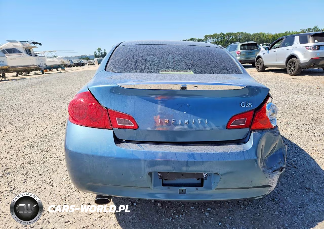 2007 Infiniti G35 Base VIN:JNKBV61E27M707528 - 6