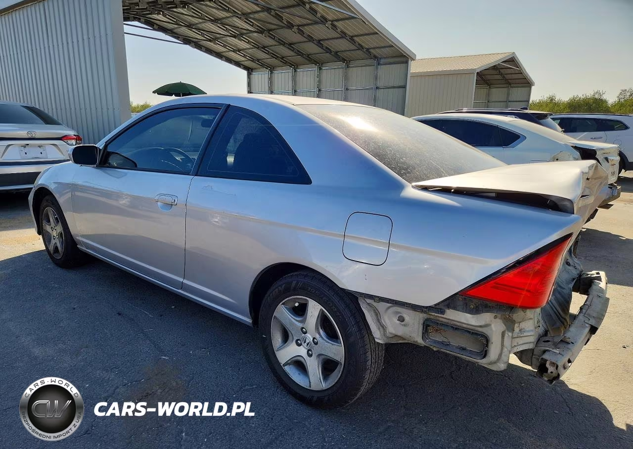 2004 Honda Civic Ex VIN:1HGEM22954L001281 - 2