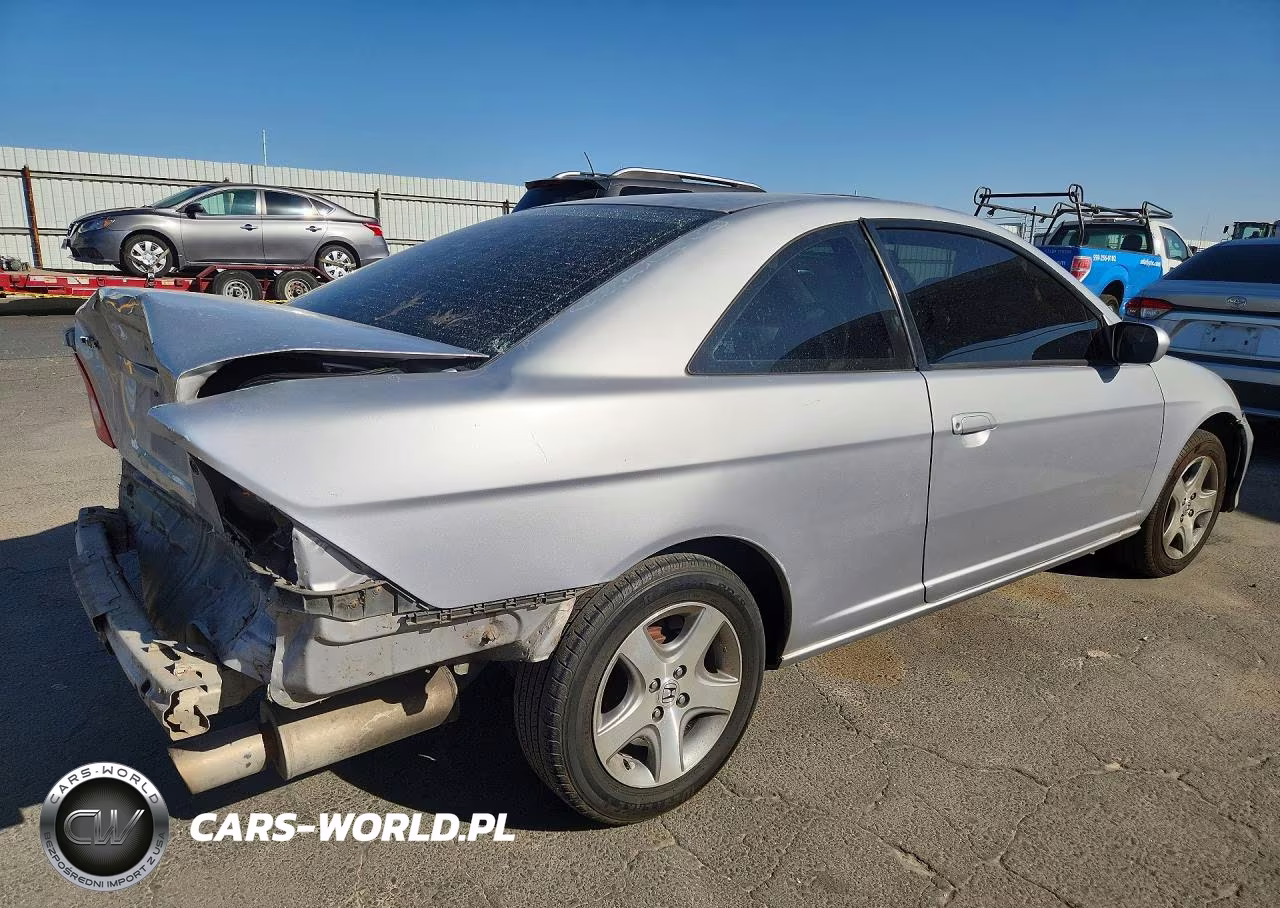 2004 Honda Civic Ex VIN:1HGEM22954L001281 - 3