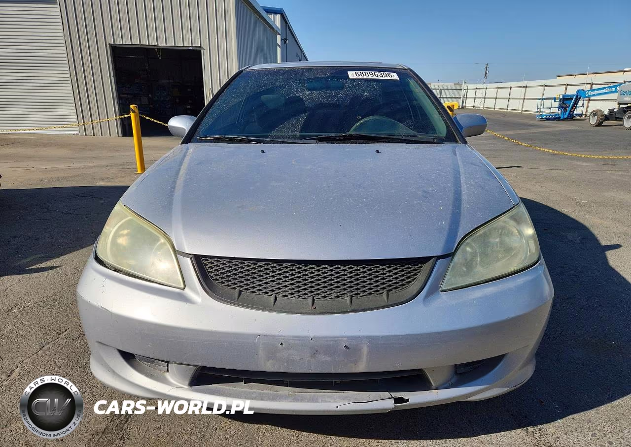 2004 Honda Civic Ex VIN:1HGEM22954L001281 - 5