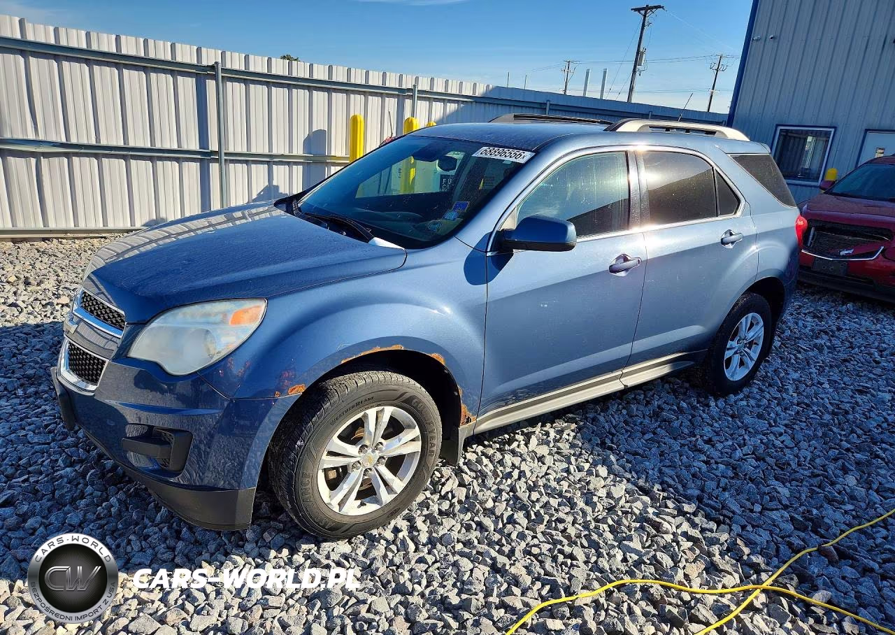 2012 Chevrolet Equinox Lt VIN:2GNALDEK9C6126017 - 1