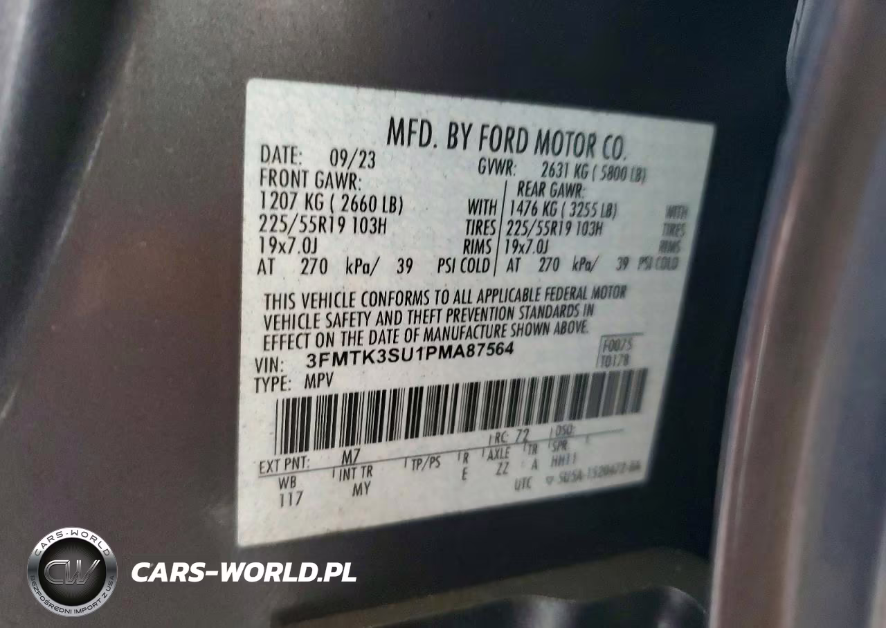 2023 Ford Mustang Mach-E Premium VIN:3FMTK3SU1PMA87564 - 14