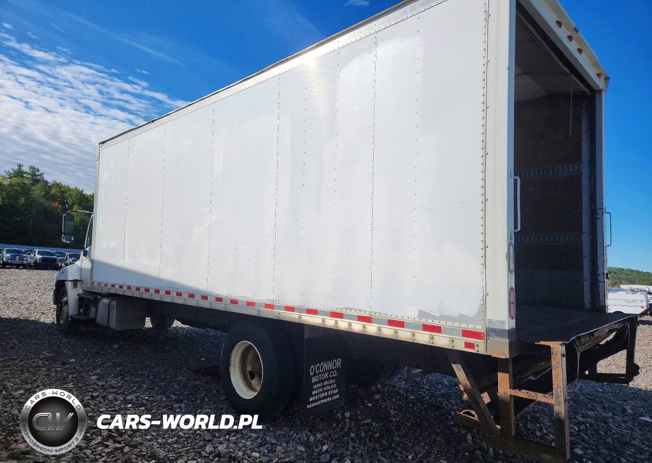 2016 Hino 258-268 Box Truck VIN:5PVNE8JT9G4S56574 - 2