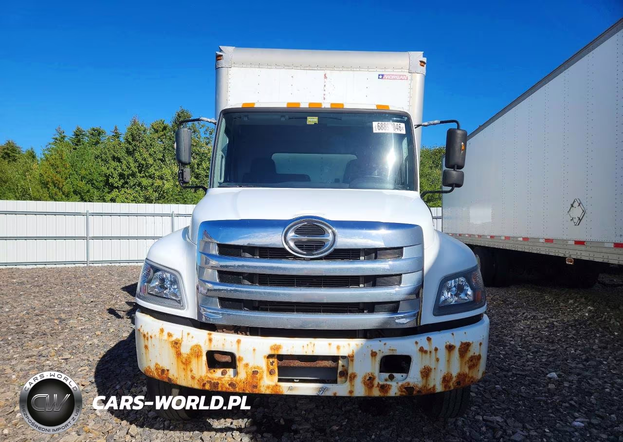 2016 Hino 258-268 Box Truck VIN:5PVNE8JT9G4S56574 - 5