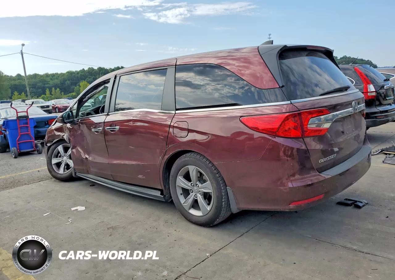 2018 Honda Odyssey Exl VIN:5FNRL6H75JB046011 - 2