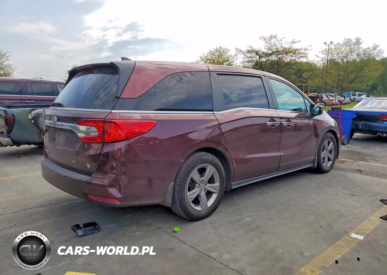 2018 Honda Odyssey Exl VIN:5FNRL6H75JB046011 - 3