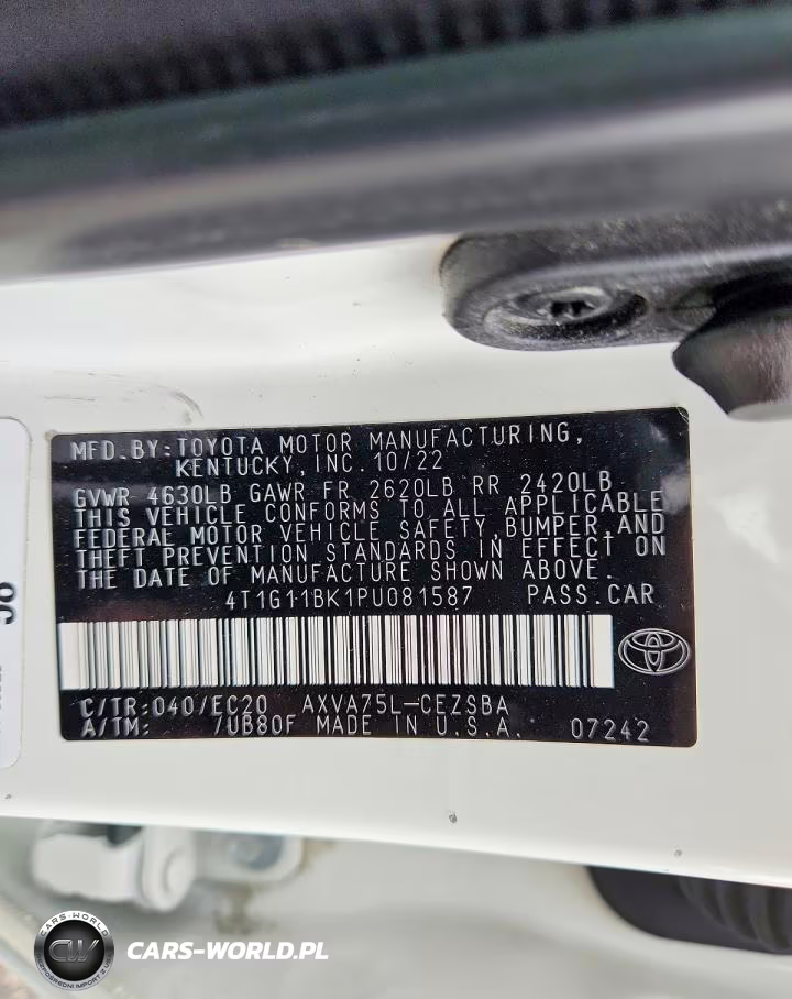 2023 Toyota Camry Se Nightshade VIN:4T1G11BK1PU081587 - 12