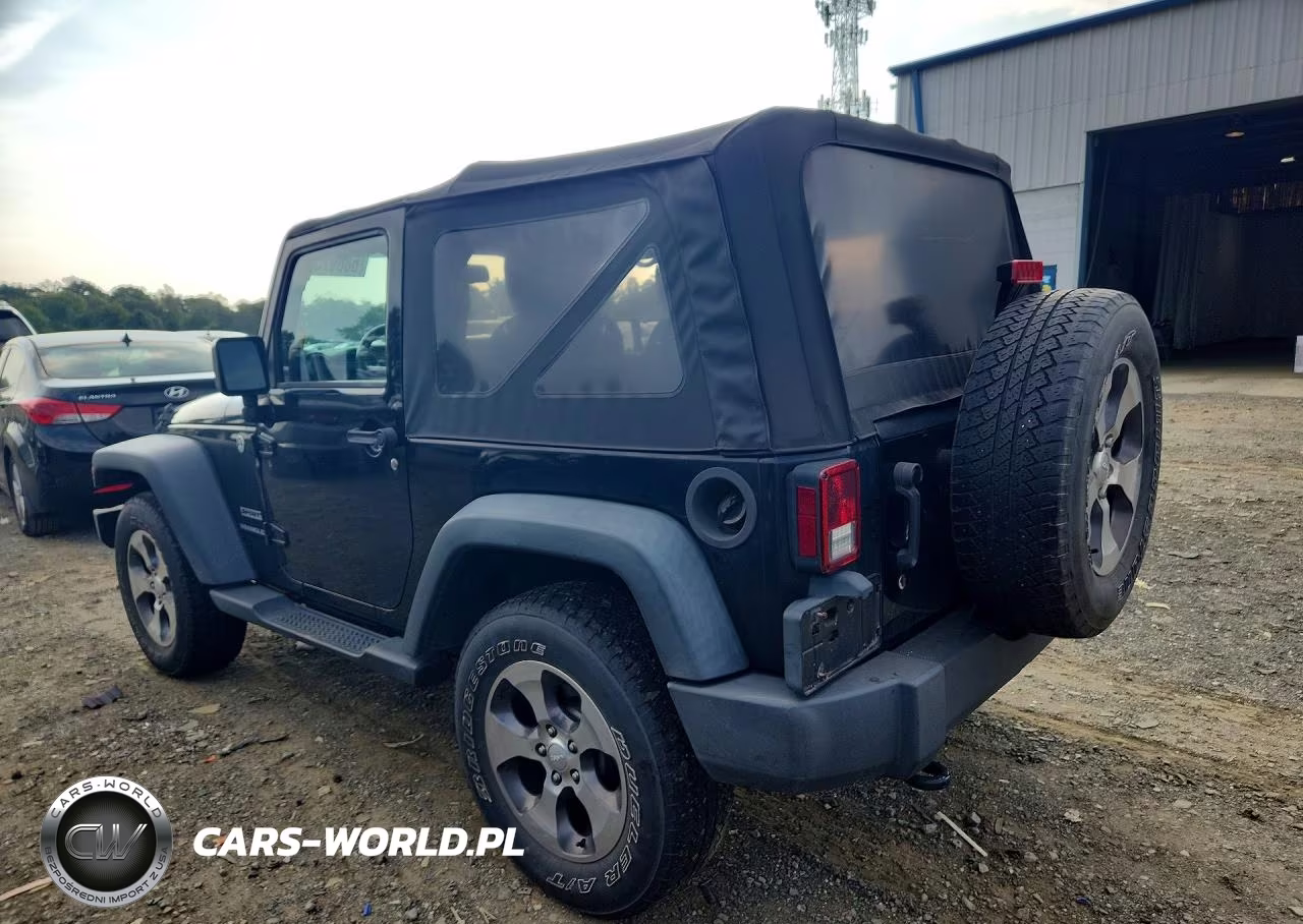 2015 Jeep Wrangler Sport VIN:1C4AJWAG5FL605817 - 2