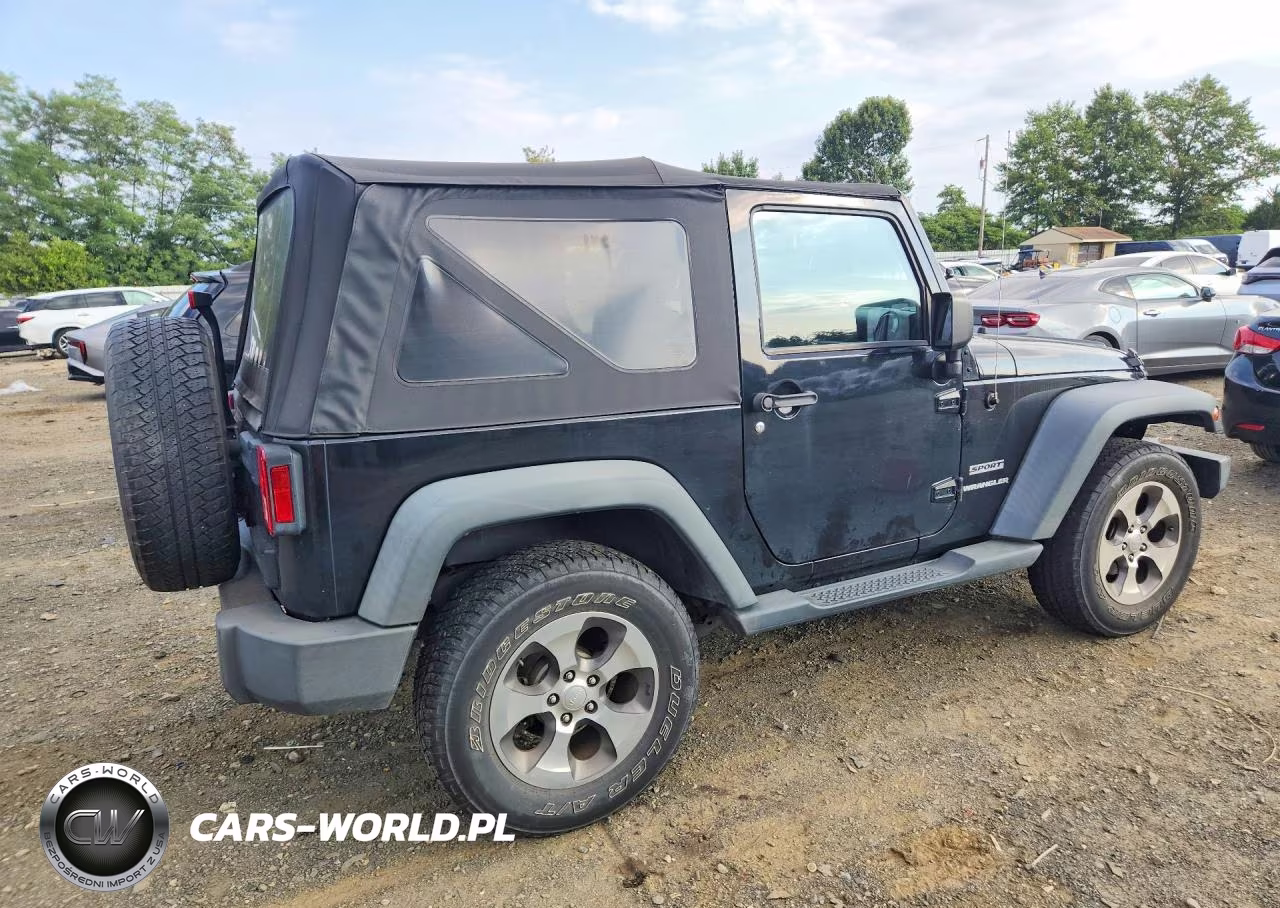 2015 Jeep Wrangler Sport VIN:1C4AJWAG5FL605817 - 3