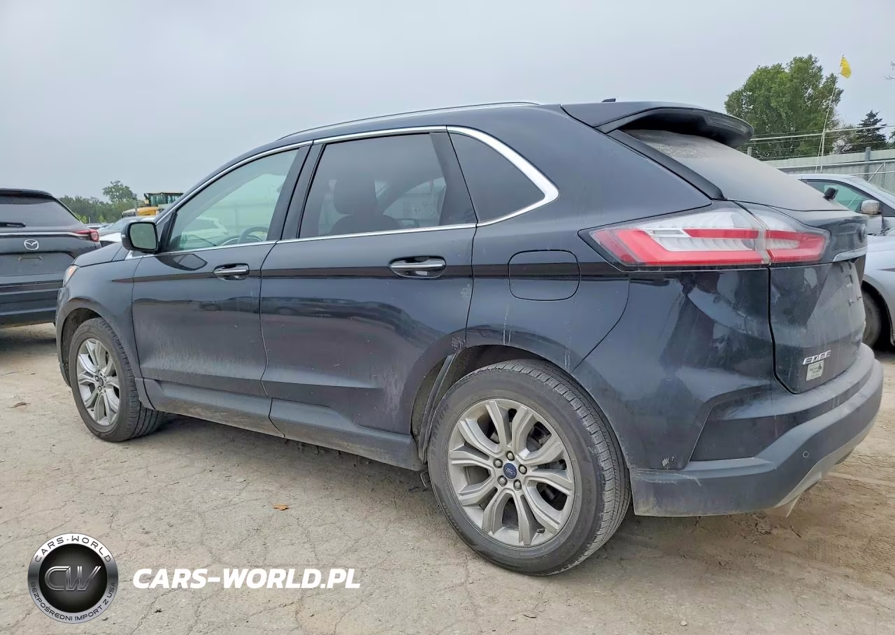 2019 Ford Edge Titanium VIN:2FMPK3K96KBB53596 - 2