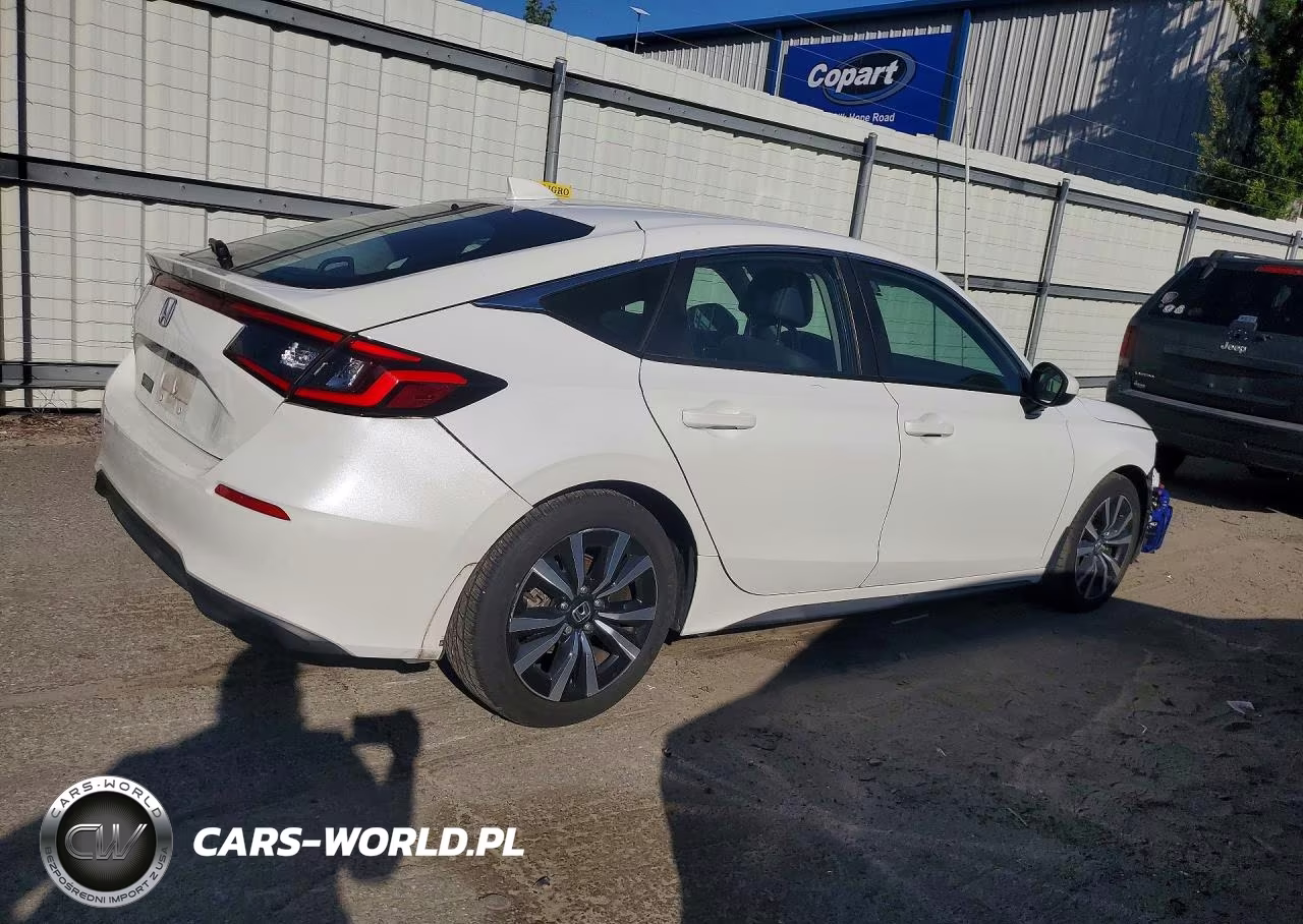 2024 Honda Civic Exl VIN:19XFL1H70RE002442 - 3
