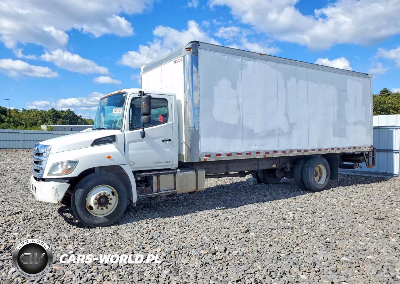 2016 Hino 258-268 Box Truck VIN:5PVNE8JT7G4S56573 - 1