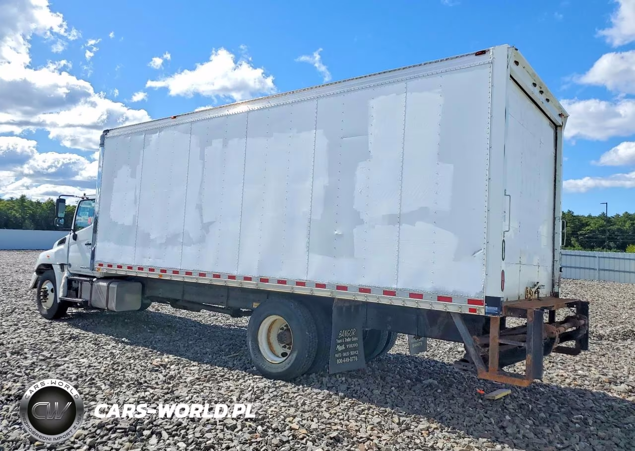 2016 Hino 258-268 Box Truck VIN:5PVNE8JT7G4S56573 - 2