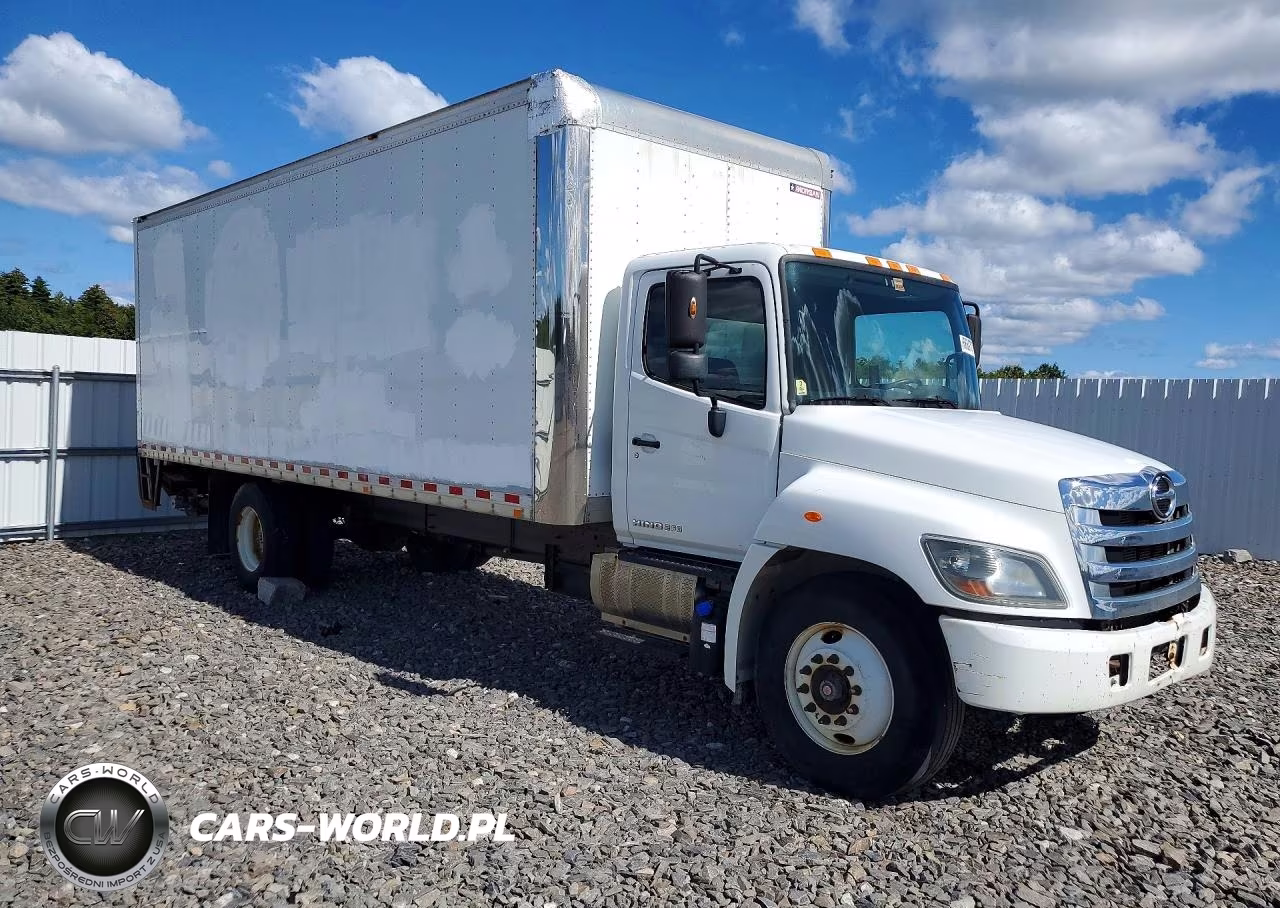 2016 Hino 258-268 Box Truck VIN:5PVNE8JT7G4S56573 - 4